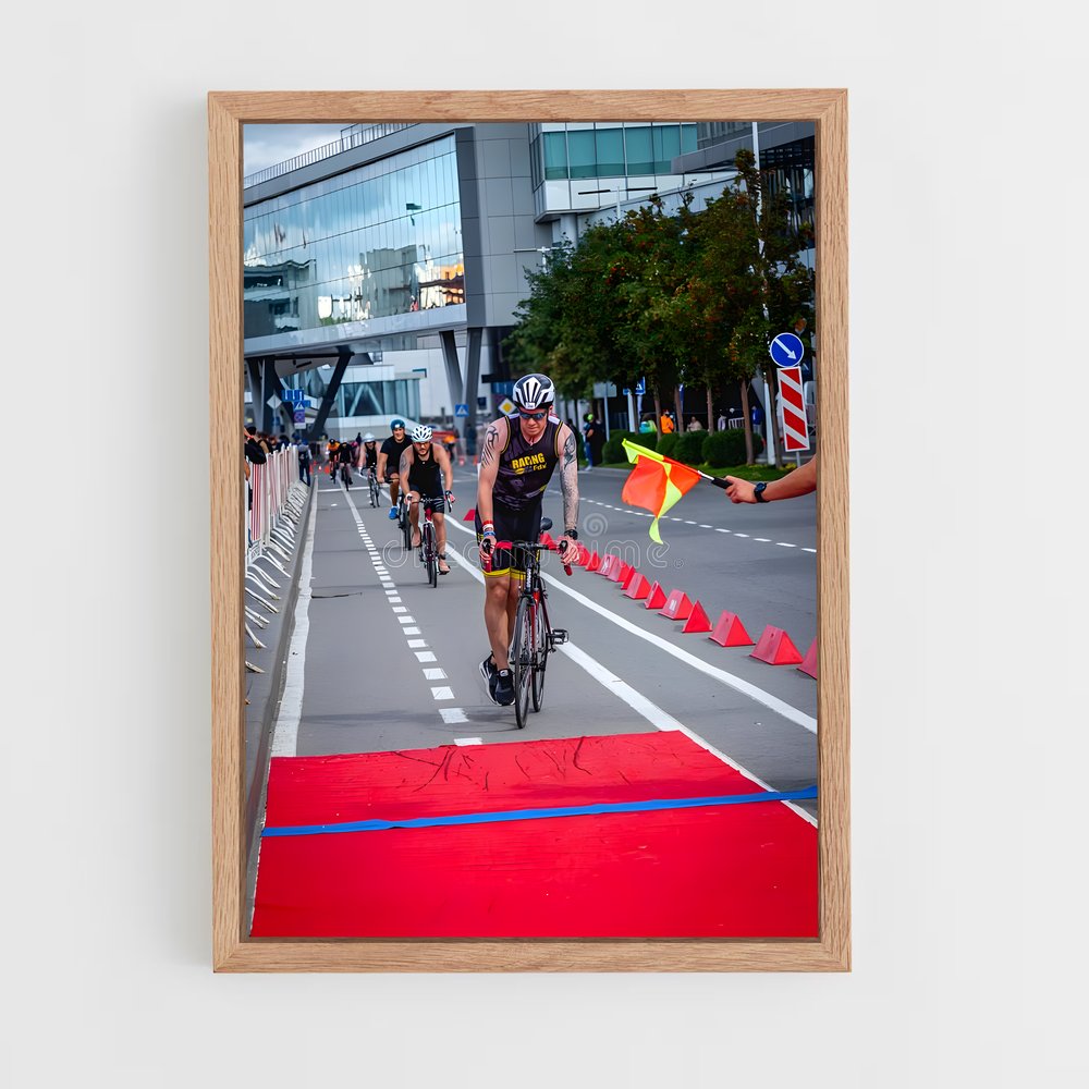 Poster La Course Olympique – affiche Cyclisme (vue 4)